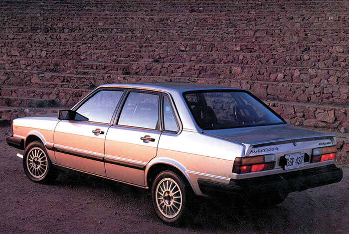 Audi 4000 Limited Edition Heckansicht