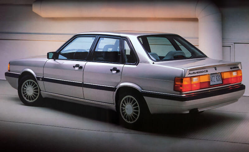 Audi 4000 CS quattro 1986