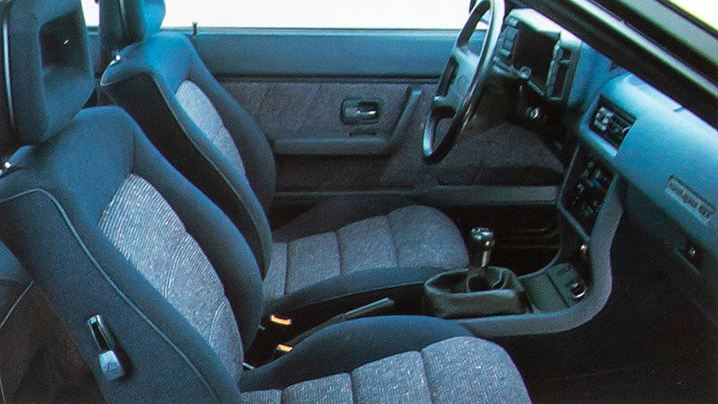 Audi Coupe GT USA 1985 Innenraum