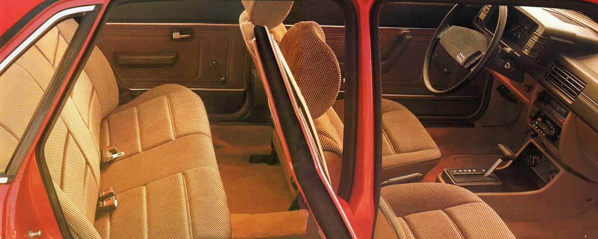 Audi 4000 1980 Heckansicht