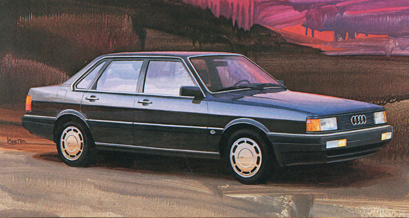 Audi 4000 CS Sedan Commemorative Design