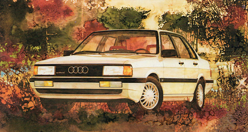 Audi 4000 CS quattro Commemorative Design