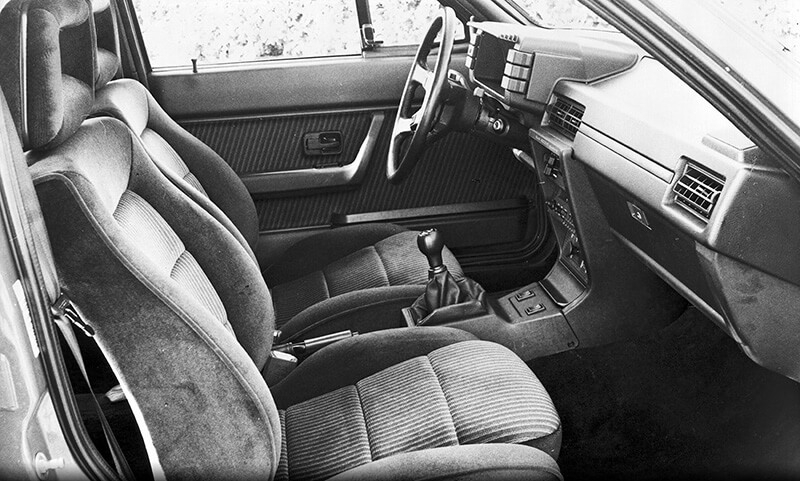 Audi 4000 S quattro 1983 Kensington-Velours