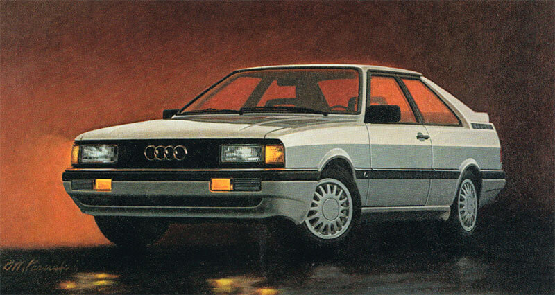Audi Coupe GT Comemorative Design