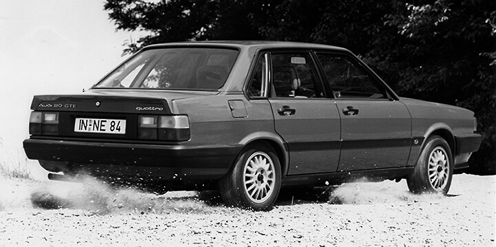 Audi 80 GTE quattro Katalysator
