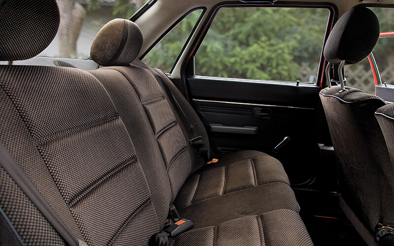 Audi 80 LC 1980 Innenraum Fond