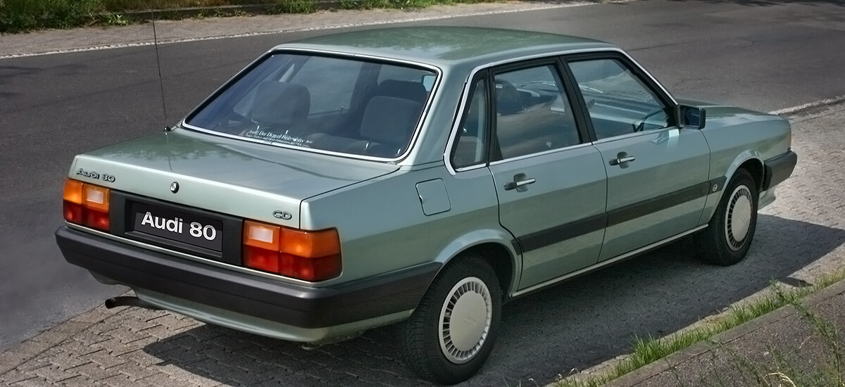 Audi 80 CD B2 Facelift Modelljahr 1985