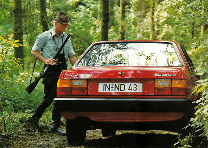 Audi 80 Quattro Facelift Typ 85