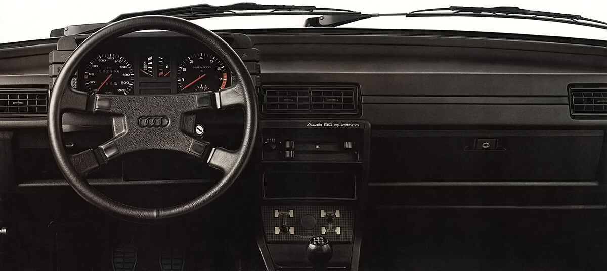 Audi 80 Quattro Armaturenbrett 1983