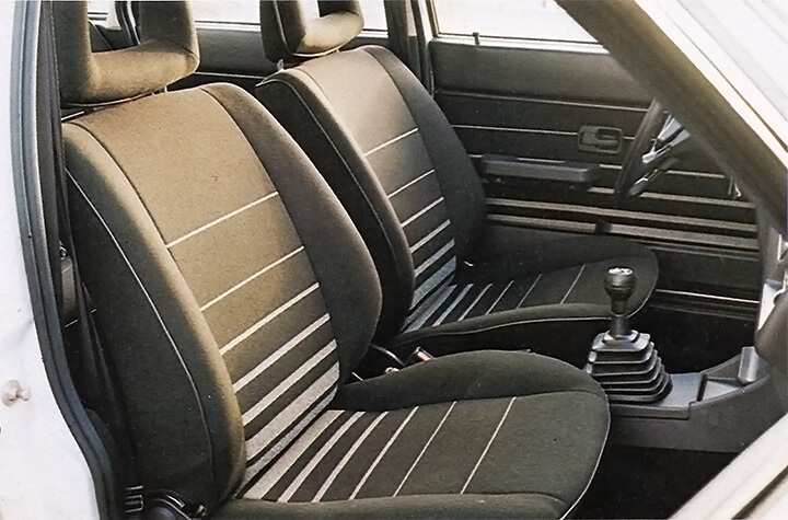 Audi 80 GTE Innenraum