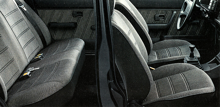 Innenraum des Audi 80 SC Modelljahr 1984