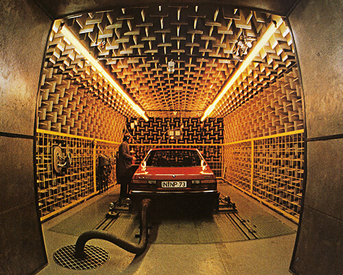 Audi 80 Schallraum
