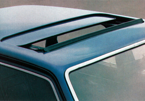 Ausstell- und Schiebedach