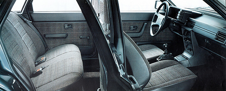 Audi 80 Quattro 2,0 Innenraum