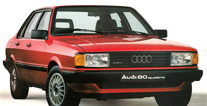 Audi 80 Quattro 2,0 Sondermodell Modelljahr 1984