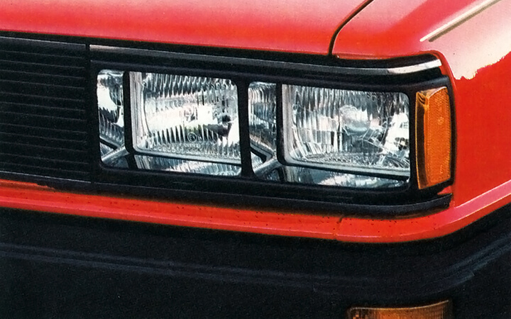 Audi Coupé 1980 Doppelscheinwerfer
