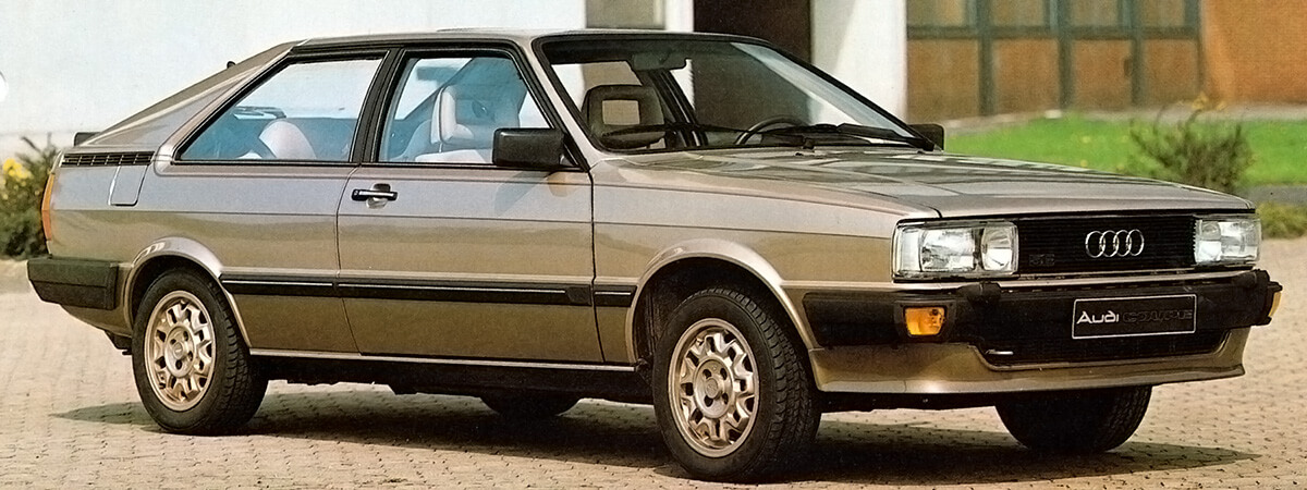 Audi Coupé Gold-Edition 1983