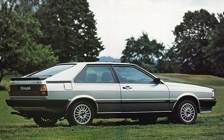 Audi Coupé GT 5E 2,0 Liter 115 PS