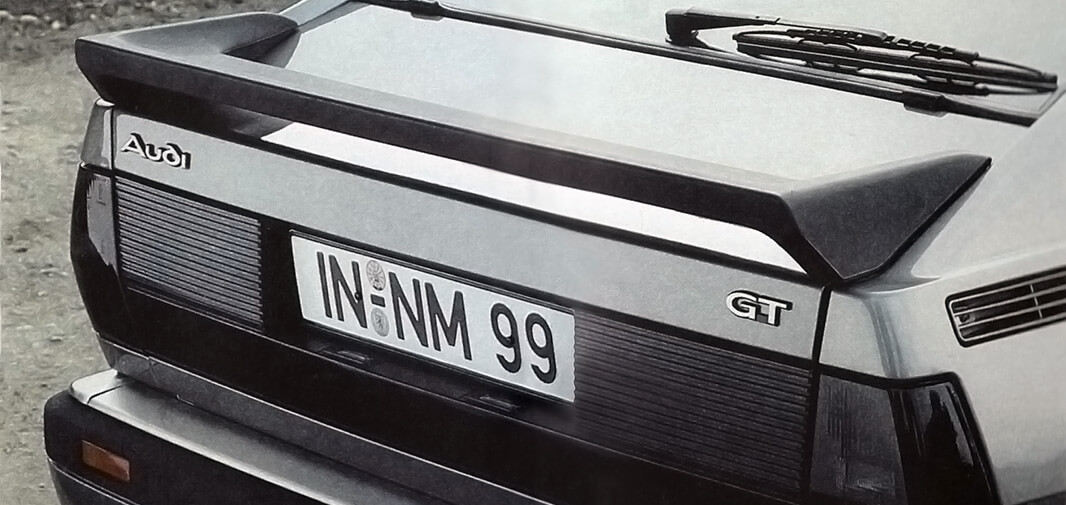 Audi Coupé GT Typ 81 Facelift Innenausstattung