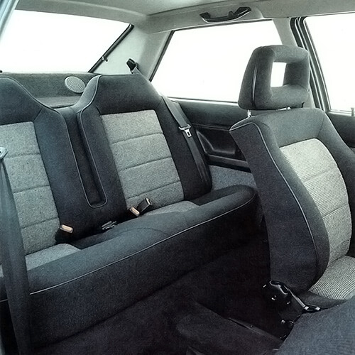 Audi Coupé GT Typ 81 Facelift Innenausstattung