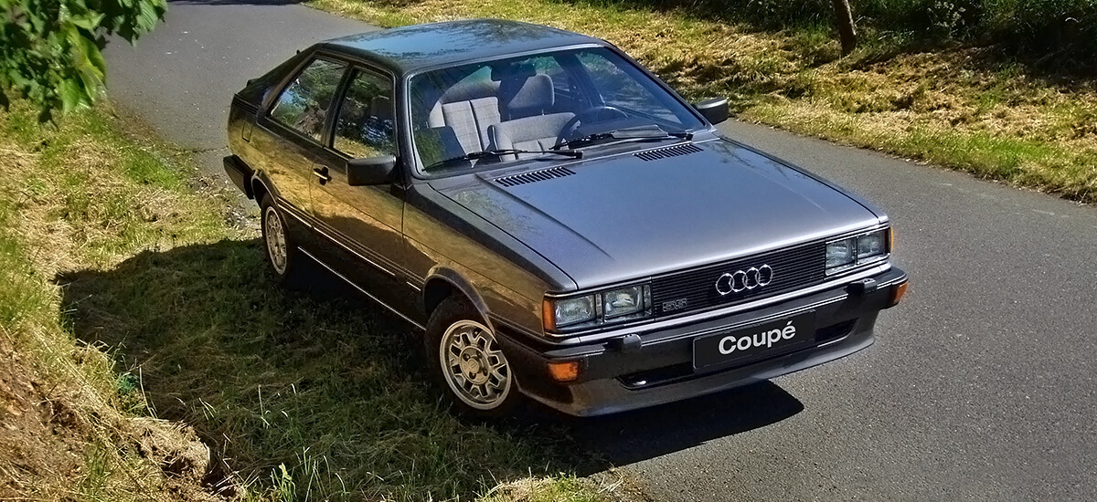 Audi Coupé GT5S Modelljahr 1982 Ansicht