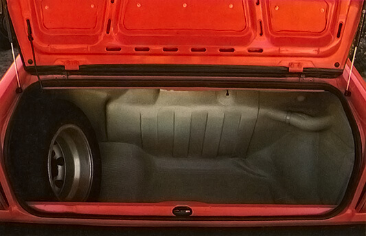 Audi Coupé Kofferraum