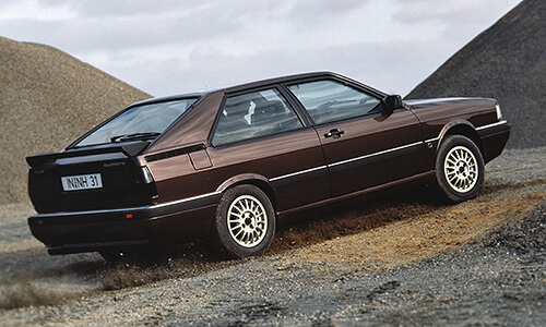 Audi Coupe Quattro Modellahr 1985