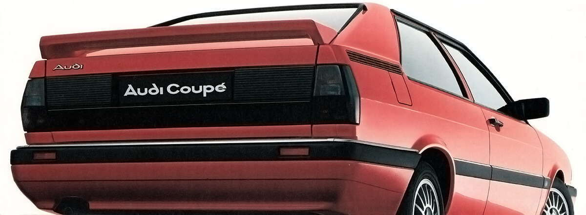 Audi Coupé B2 Sondermodell Extra-Ausgabe 1986