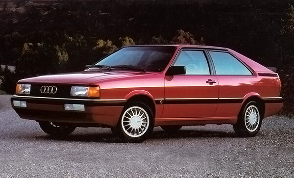 Audi Coupé GT US-Version 1985