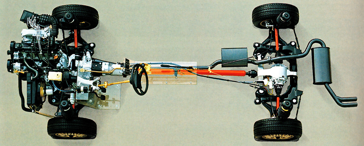 Audi Coupé Quattro Antriebsstrang