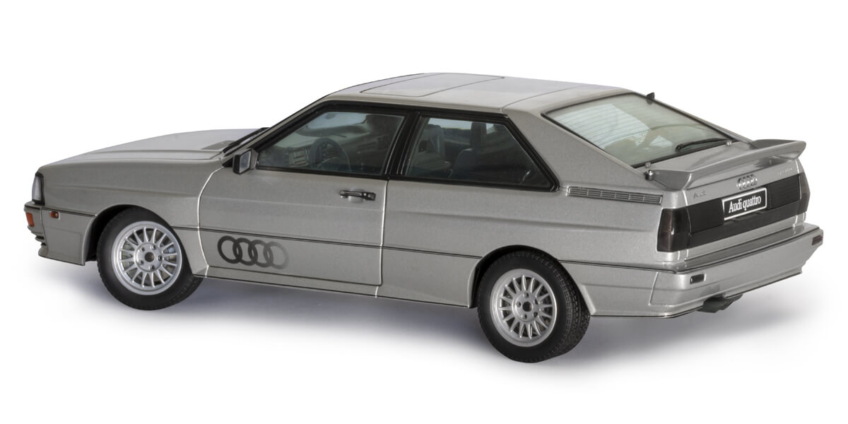 Autoart Audi quattro 1988 Zermattsilber Metallic