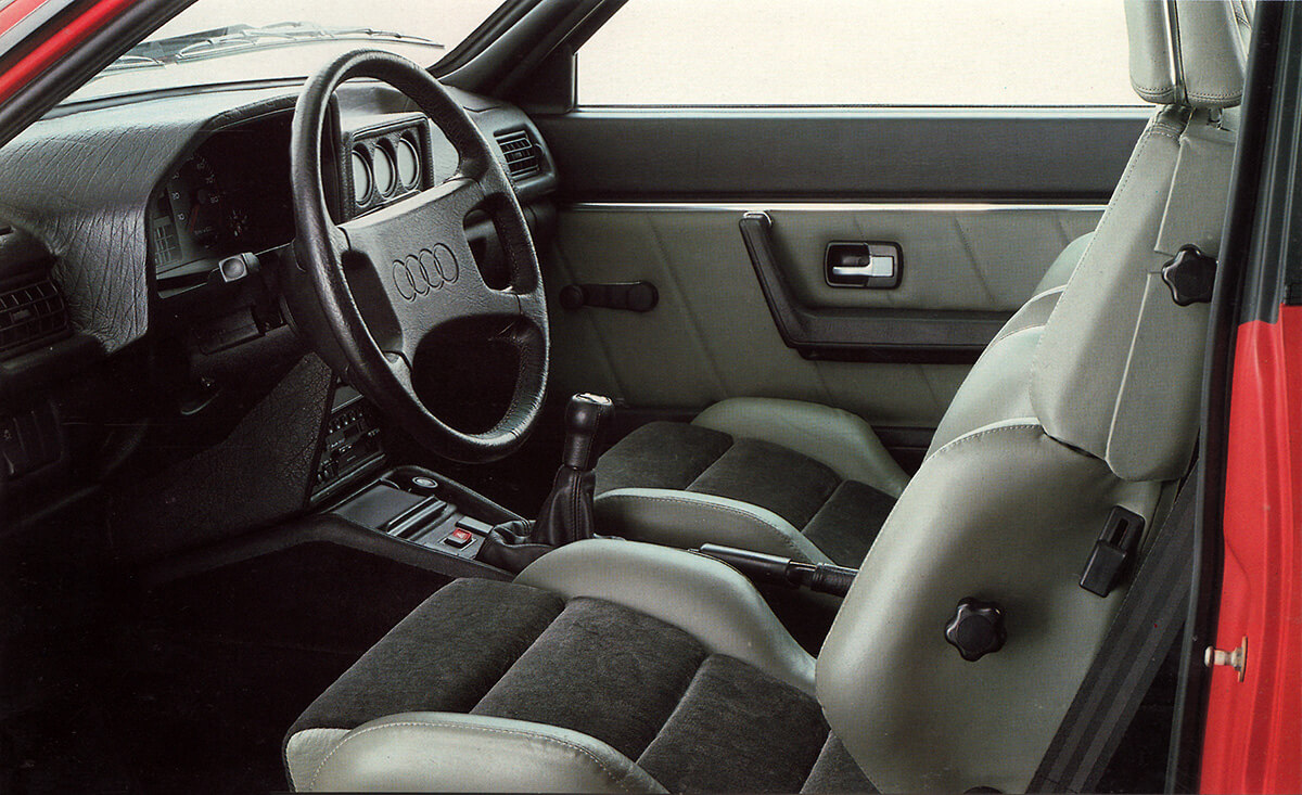 Sport quattro Innenausstattung