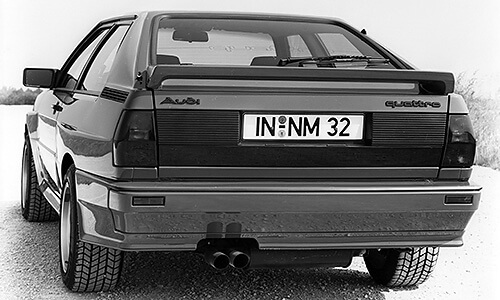 Audi Quattro Modellahr 1985