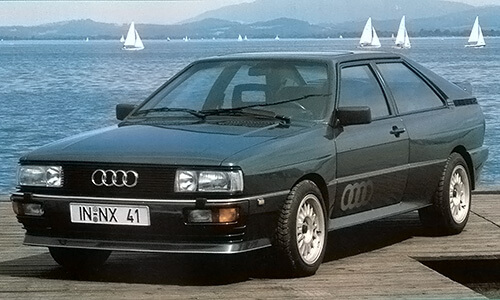 Audi quattro Modelljahr 1986