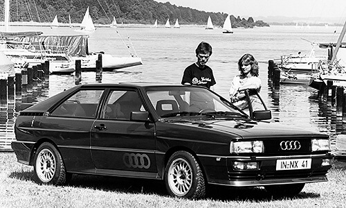 Audi quattro Modelljahr 1987