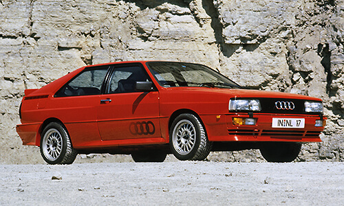 Audi quattro 10V Modelljahr 1986