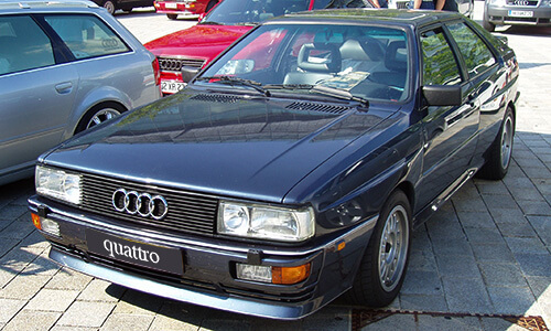 Audi quattro 20V Modelljahr 1990