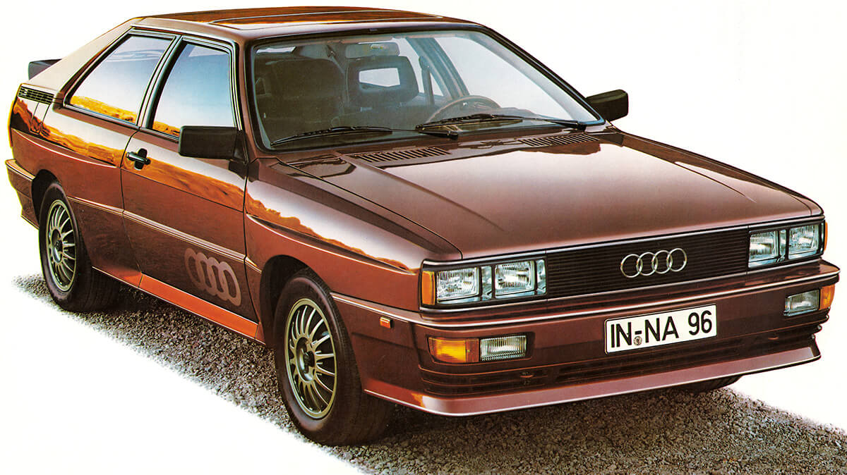 Audi quattro Serienfahrzeug