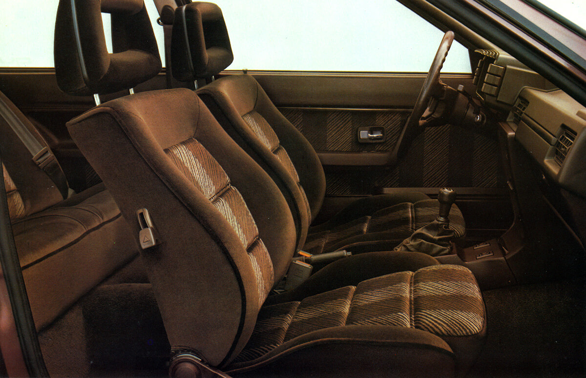 Audi quattro Innenraum