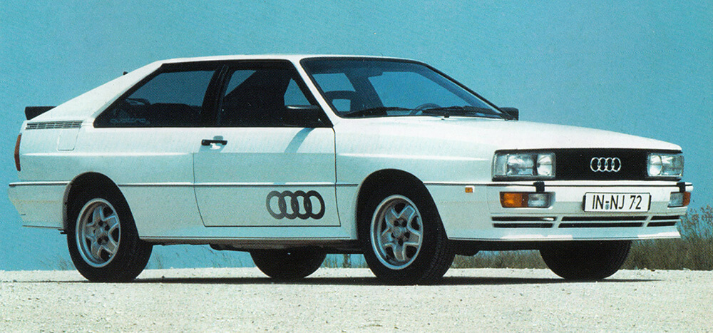 Audi quattro Modelljahr 1983