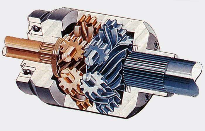 Audi quattro Torsen Differential