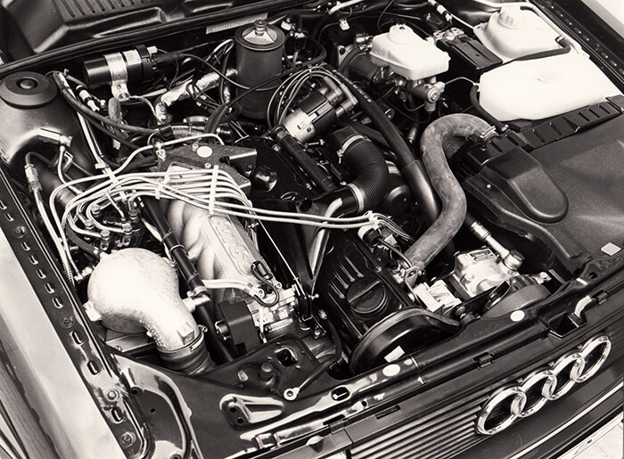 Audi quattro WR-Motor